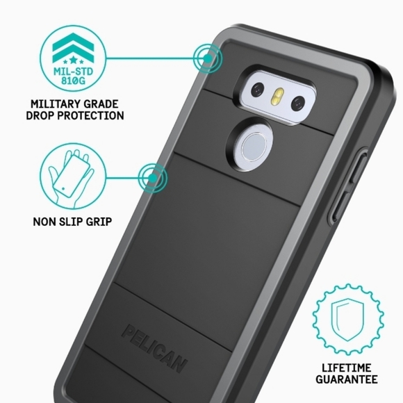 Pelican Protector LG G6 Case - Black/Light Grey New in Box - Picture 3 of 10